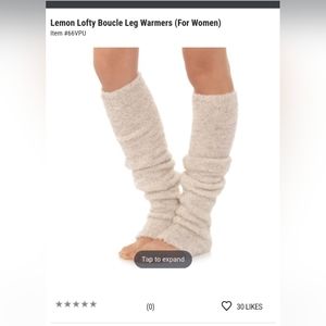 NWOT Boucle leg warmers